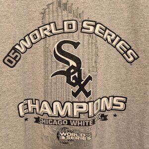 Vintage Chicago White Sox 2005 MLB World Series Championship T-Shirt Men’s L